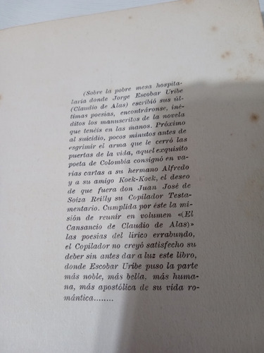 La Herencia De La Sangre Claudio De Alas Novela Palermo Envi (Usado)