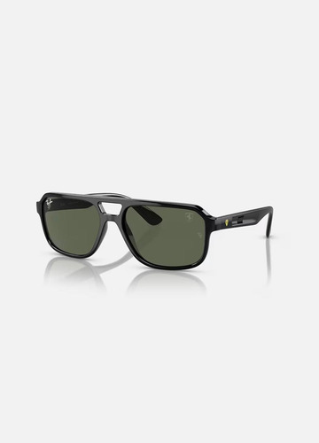Anteojos De Sol Ray-ban Scuderia Ferrari Collection Rb4414 Océano Negro Verde Negro Negro