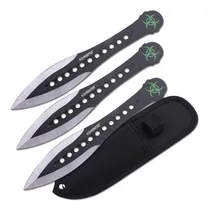 Comprar Set De 12 Dagas Zhunter P Lanzar Acero Inox Con Funda Zb-163