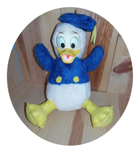 Peluche Vintage Del Pato Donald Años 60s Disney