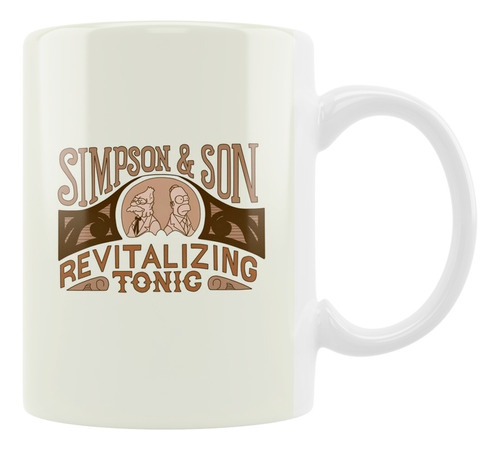 Los Simpsons, Tonico Revitalizante, Taza 11oz 