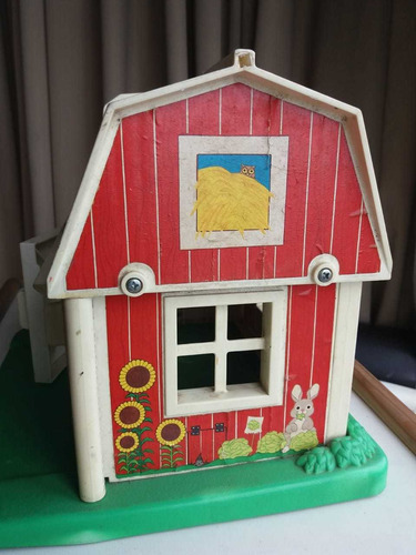Granja Little People De Fisher Price Made In Usa Año 1990 (Usado)