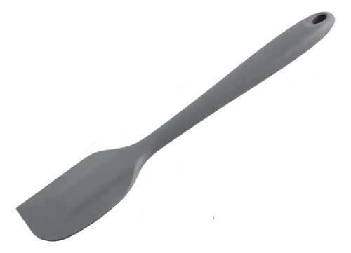 Espatula De Cocina Y Reposteria De Silicona 27 Cm Color Gris Oscuro