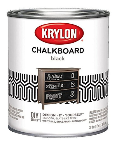 Krylon K05223000 Pintura Con Efecto Pizarra Especial Para Ut