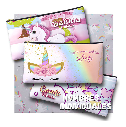 13 Cartucheras Personalizadas Souvenir 20x11 Cordura 2 Lados