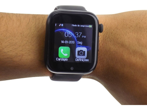 Relógio Smartwatch Original Fit Bluetooth Ios Android Celula