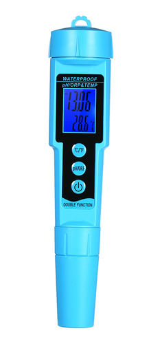 Medidor 3 En 1 Ph/orp/temp Agua Lcd Detect Tri-metro Calidad