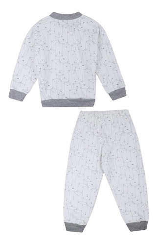 Imagen 2 de 3 de Pijama Bebé Térmica 3 Piezas Estampado Para Niño