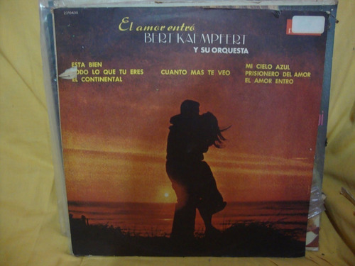 Vinilo Bert Kaempfert Y Su Orquesta El Amor Entro O1