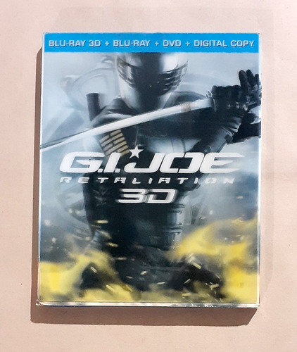 G. I. Joe Retaliation - Blu-ray 3d + 2d + Dvd Original