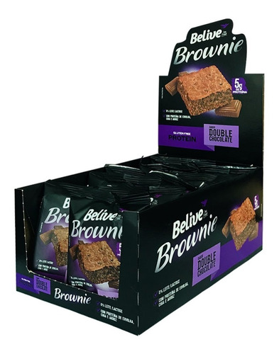 Brownie Caramelo Belive Display 10x40g