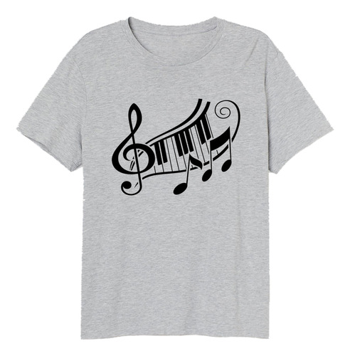 Remera Música Piano Para Niños Y Adultos