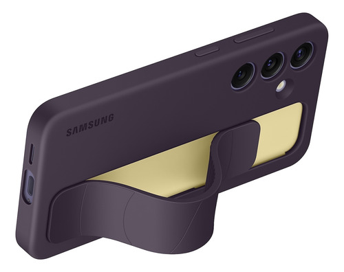 Carcasa Clear Gadget Para Galaxy S22 Violeta