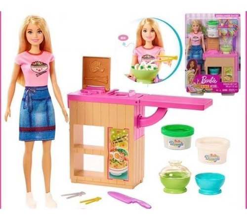 Muñeca Barbie Chef De Fideos - Espacio Regalos