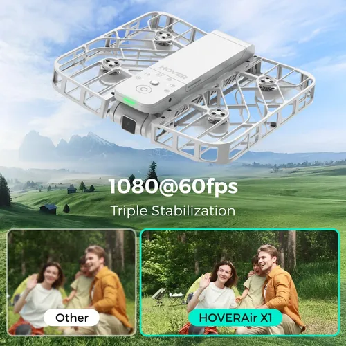 Drone Hoverair X1 Con Cámara, Vuelo Autónomo, Modo Sígueme