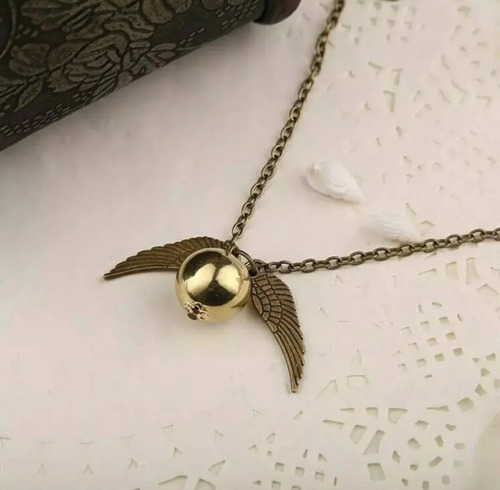 Imagen 3 de 3 de Snitch Harry Potter Tipo Collar