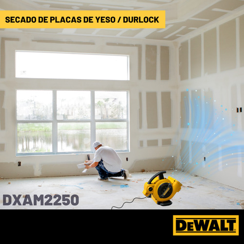 Ventilador De Aire Industrial Secador Dxam2250 Dewalt