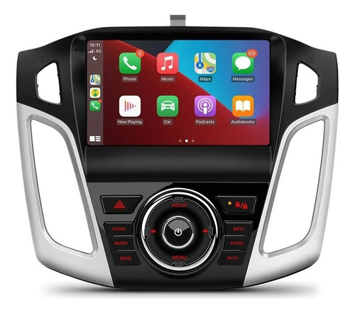 Carplay Ford Focus 2012-2016 Android Auto Gps Radio Touch Hd