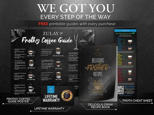 Espumador De Leche Zulay Executive Series Ultra Premium P...