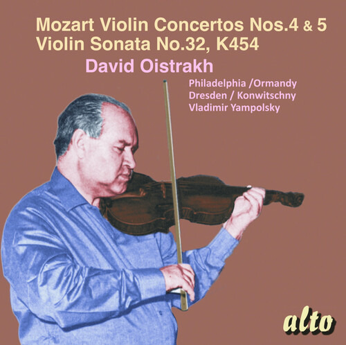 David Oistrakh Mozart Conciertos Para Violín Núms. 4 Y 5, Pl