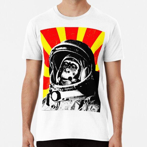 Remera Space Chimp Algodon Premium