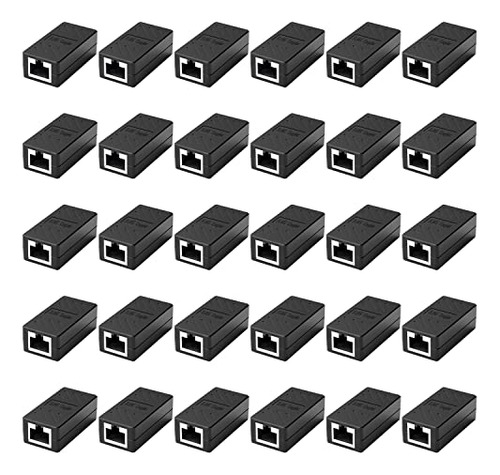 30 Pcs Acoplador Rj45 Cat8 Cat7 Cat6a Cat6 Cat5e Cat5