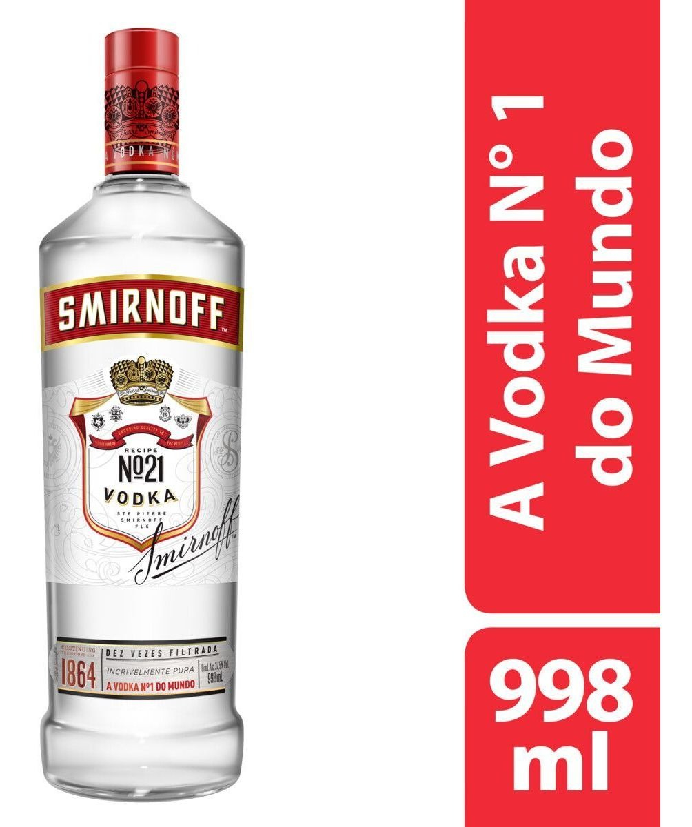 Vodkas mais vendidos de 2024: Absolut e Smirnoff dominam as vendas!
