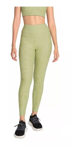 Calça Legging Academia Live! Icon Lux Verde