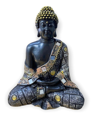 Figura Buda Black/gold  -  S4085