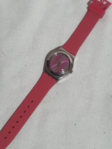 Reloj Swatch  Irony  Dama Con Detalle En La Mica Swiss Made 