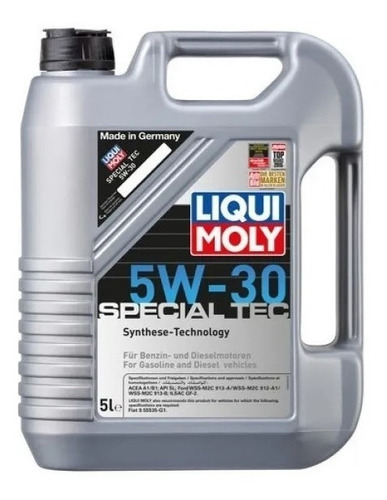 Aceite Liqui Moly Special Tec Aa 5w-30 5l Tecnolog Sintetica