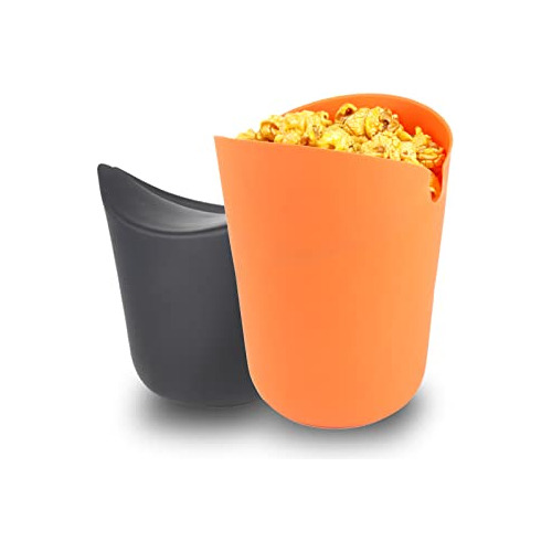 Microwave Popcorn Maker Bowl Food Grade Silicone Popcor...