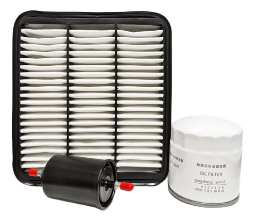 Kit X3 Filtros Chery Arrizo 5 (filtro De Aceite Metalico)