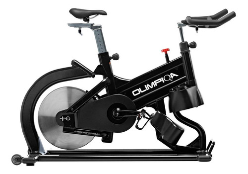 Bicicleta fija Olimpiqa Torsion TS7 para spinning color negro