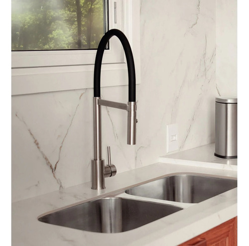 Misturador Monocomando Tramontina Versatile Black Acabamento Preta Escovado