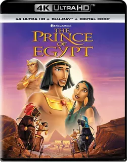 4k Ultra Hd + Blu-ray Prince Of Egypt / Principe De Egipto