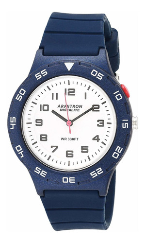 Reloj Unisex Armitron 25-6443nvy Cuarzo Pulso Azul En