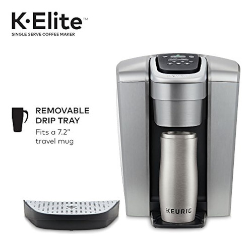 Cafetera Keurig K-elite, Cafetera De Una Sola Taza De Café E