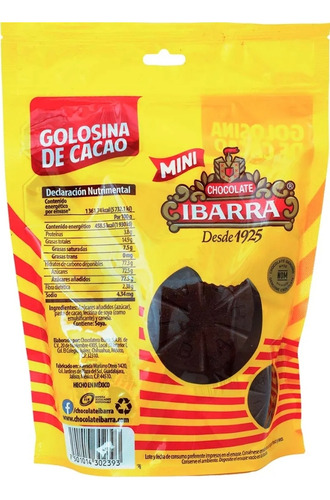 3 Chocolate De Mesa Ibarra 25 Minitablillas 1 Bolsa De 297g