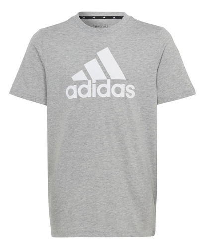 Remera adidas Gris De Niños - Hr6379