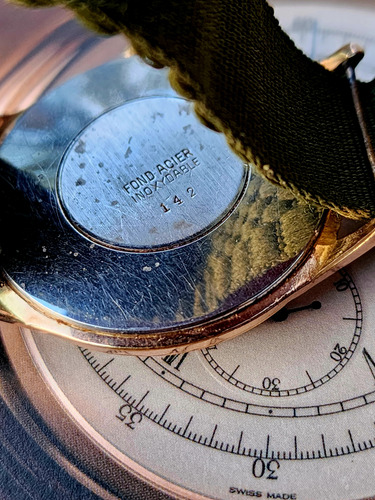 Reloj Pulsera Antiguo Gladiador Verde Musgo Crema Crema (Usado)