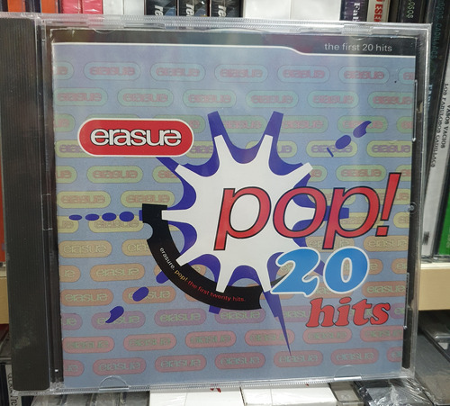 Erasure Cd Pop! 20 Hits Cd 1992 ( Bonus Track ) Made In Uk