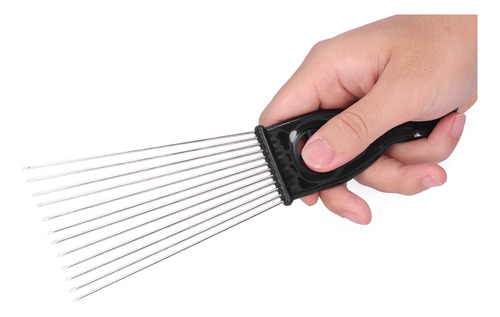 Juego De 5 Peinetas De Acero Inoxidable Afro Africano Twist