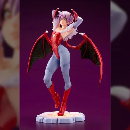 ( Boneco De Ação Darkstalkers Morrigan Aensland Lilith Para