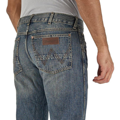 Imagen 5 de 6 de Jeans Vaquero Wrangler Hombre Retro Slimstraight Zdk