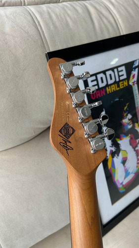 Nova! Schecter Olympic White 7,5kpix Fender Charvel Ibanez Destro Branco Wood (Usado)