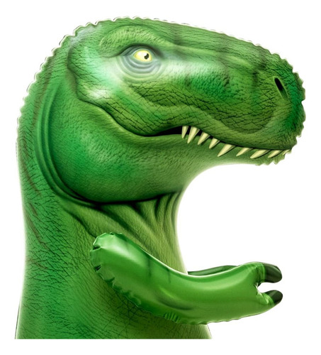 Boya inflable con forma de dinosaurio para salpicar agua, color verde, de Bestway