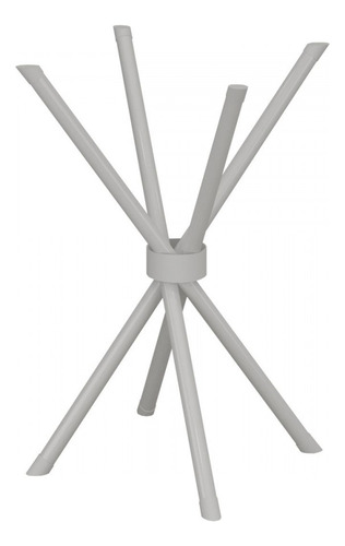 Base De Aço Para Mesa De 75x75 Ipanema Liso Branco Teixeira