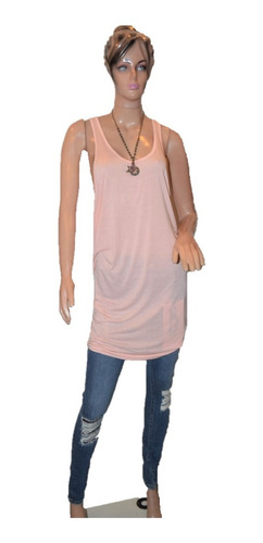 Rosh Musculosa  Larga Color Rosa Nueva Coleccion