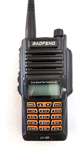 Rádio Ht Baofeng Uv-9r Plus 8 Watts Reais A Prova D´água New
